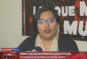 Feministas rechazan intervención iglesias católica y evangélica en despenalización aborto