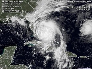 Huracán Matthew se fortalece en camino a sureste de EEUU, cifra de muertos sube a 140