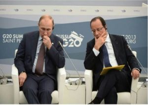 Presidente de Rusia, Vladimir Putin cancela  visita a París