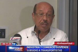 Industria y Comercio suspende subsidio a transportistas