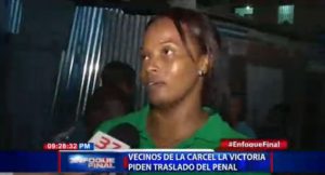 Vecinos de la cárcel La Victoria piden traslado del penal  