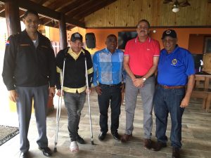 Director de la PN se reúne con el sindico del distrito municipal Buena Vista Mirito Coronado para brindar mas seguridad en la zona