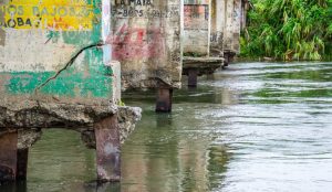 Construcción del puente sobre el río Yuna se encuentra abandonada