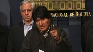 El insólito pedido de Evo Morales a Donald Trump