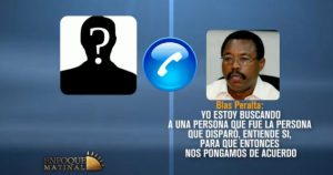 Persona no identificada en llamada a Blas Peralta, se presume es su abogado