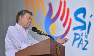 Santos desea pronta aprobación del acuerdo de paz