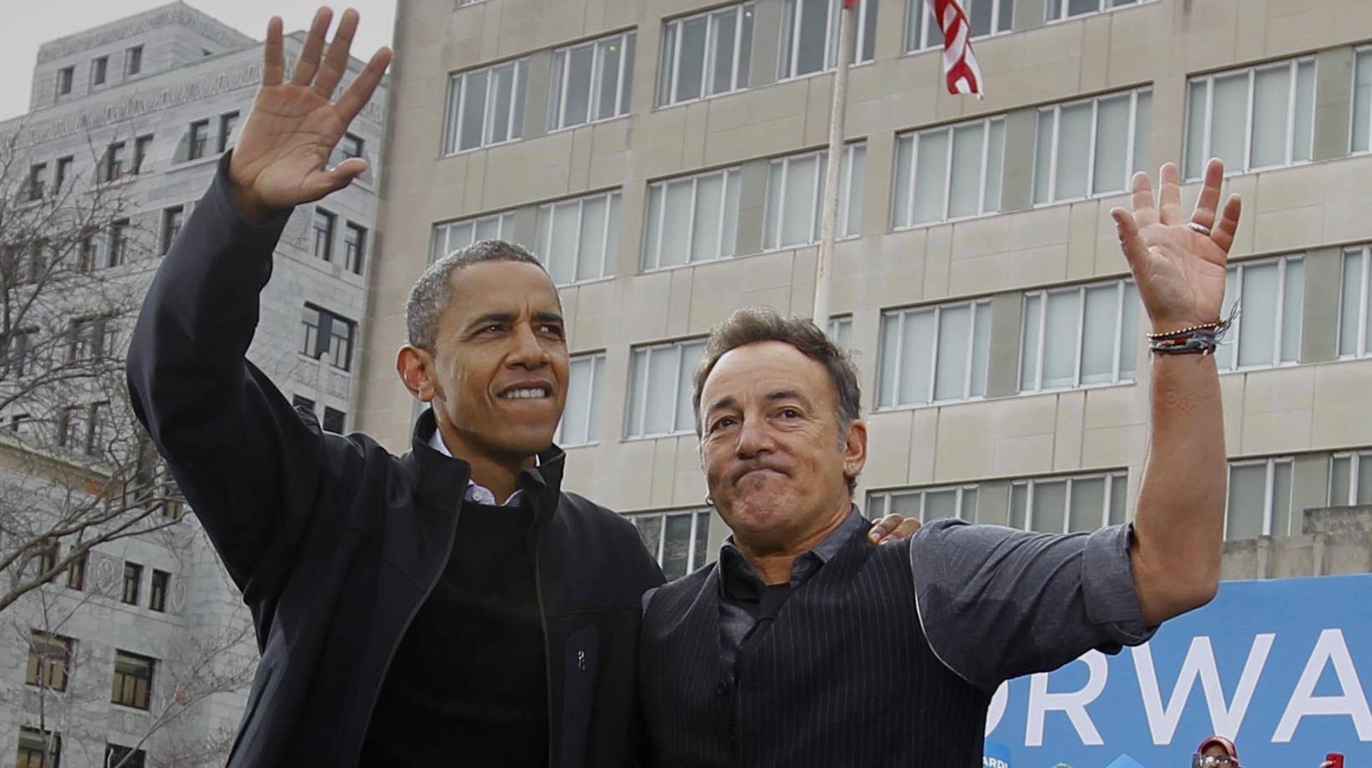 Obama condecora a Robert Redford, Bruce Springsteen y Robert de Niro