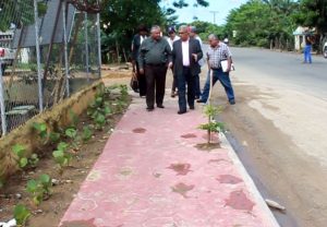 Construyen obras con recursos del 5% de la explotación minera en Angelina-Cotuí