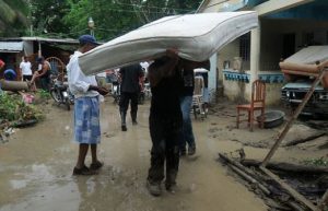 Piden avanzar ayuda para afectados por las lluvias en Santiago 