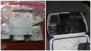 La DNCD ocupa 98 paquetes de droga y más de 284 mil dólares en varios operativos