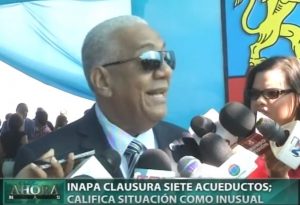 INAPA clausura siete acueductos y mantiene 42 bajo supervisión en zonas afectadas por lluvias 
