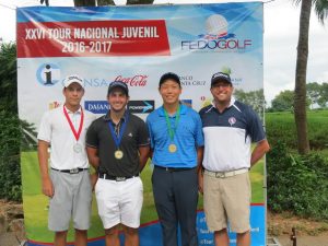 Pérez y Valverde dominan tercera parada Tour Nacional Juvenil de Golf