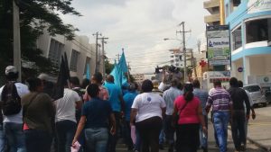 Parte marcha en demanda de mayores recursos para la UASD