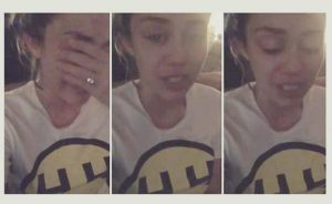 Miley Cyrus destrozada tras derrota de Hillary Clinton