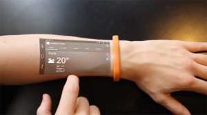 Cicret Bracelet: conoce el teléfono que funciona en la piel