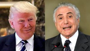 Michel Temer y Donald Trump acordaron lanzar la 