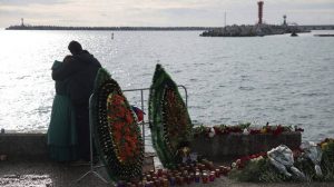 Hallan  caja negra del avión ruso estrellado en el mar Negro