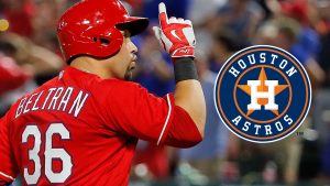 Carlos Beltrán acuerda con los Astros por un año