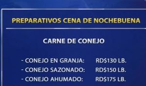 Amas de casa se preparan para cena de nochebuena, esta vez incluye conejo
