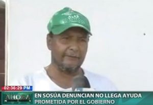 Afectados por lluvias en Sosúa denuncian no llega ayuda prometida por el Gobierno 
