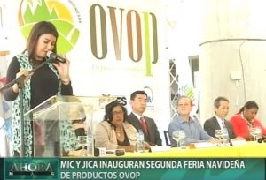 MIC y JICA inauguran segunda feria navideña de productos OVOP