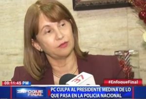PC culpa al presidente Medina de lo que pasa en la Policía Nacional