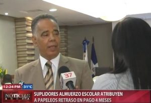 Suplidores almuerzo escolar atribuyen a papeleos retraso en pago de cuatro meses