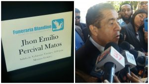 Velan restos de Jhon Pércival Matos; su padre pide reunión con director DNI