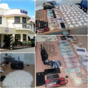 DNCD desmantela centro de tráfico de drogas para el consumo interno en San Cristóbal 