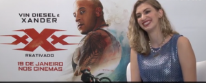 El interminable acoso de Vin Diesel a una periodista brasileña: 