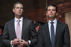 Acusan hijos Trump de vender acceso a su padre; equipo lo niega