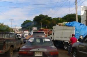 Caos en Santiago por paro de choferes