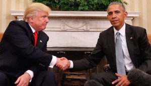 Obama y Trump se reunirán poco antes de la investidura para “tomar un café”