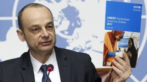 Unicef pide 3.300 millones de dólares para sus acciones humanitarias en 2017