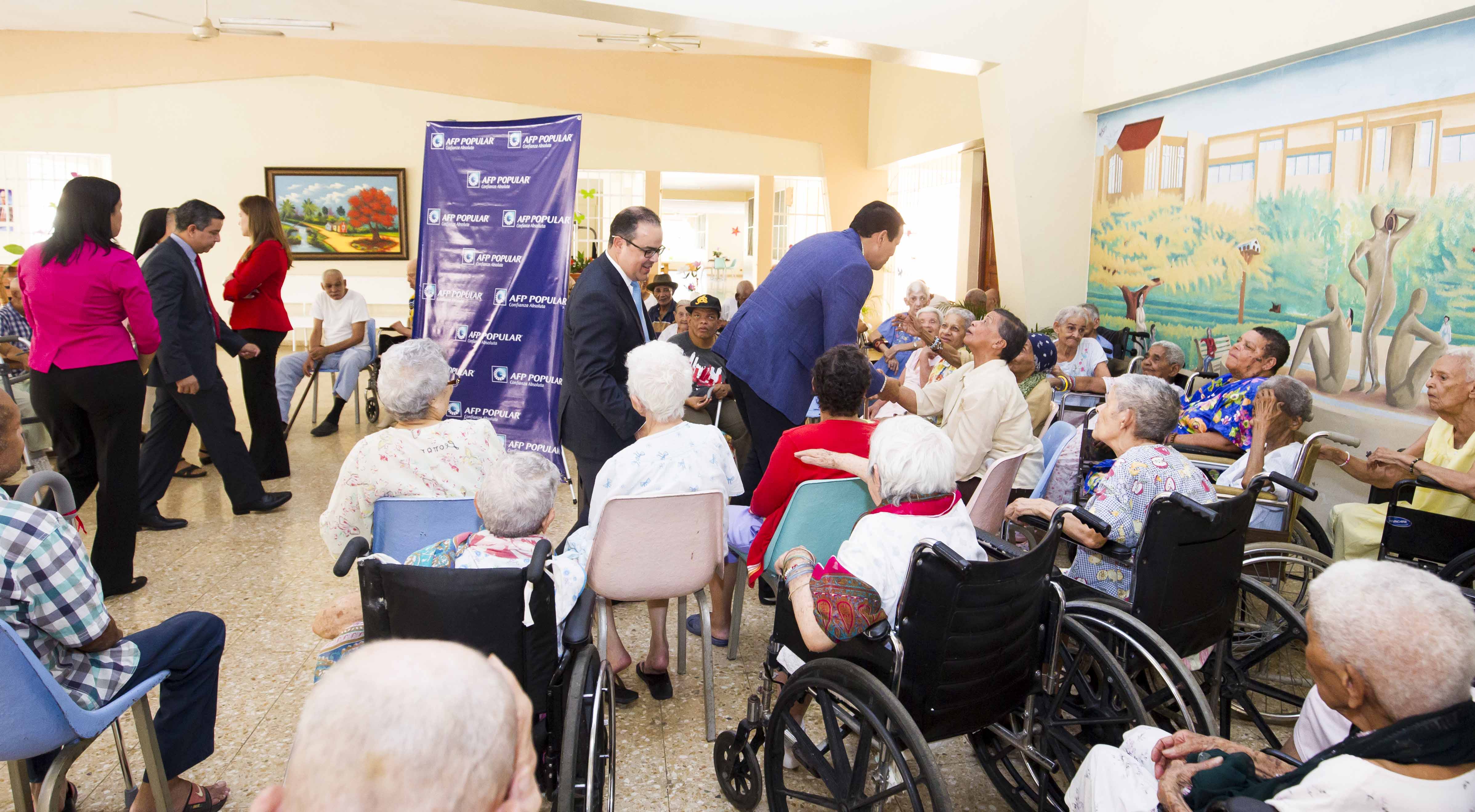 AFP Popular contribuye a mejorar la calidad de vida de 318 envejecientes