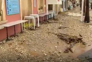 Tormentas, ráfagas de viento castigan el oriente de España