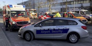 Más de 10 heridos tras chocar guagua en aeropuerto de Fráncfort