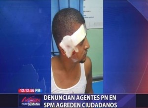 Denuncian agentes PN en San Pedro de Macorís agreden ciudadanos