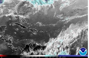 Onamet prevé lluvias débiles para este miércoles
