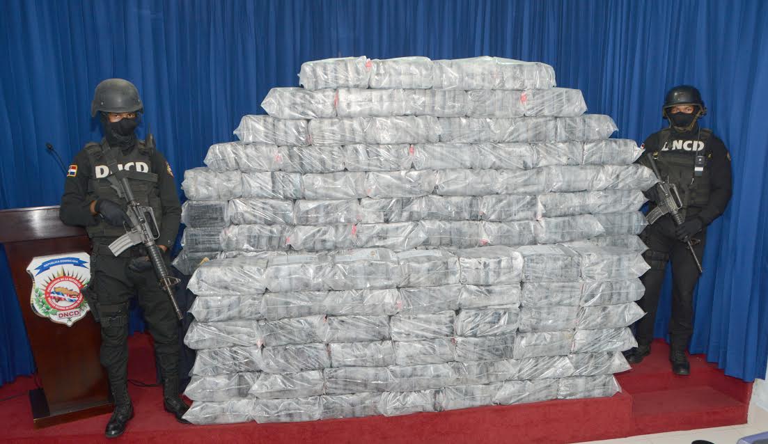 DNCD incauta más de diez toneladas de drogas