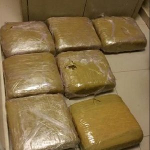  
DNCD detiene dos extranjeros en Dajabon; ocupa más de 74 libras de marihuana 
