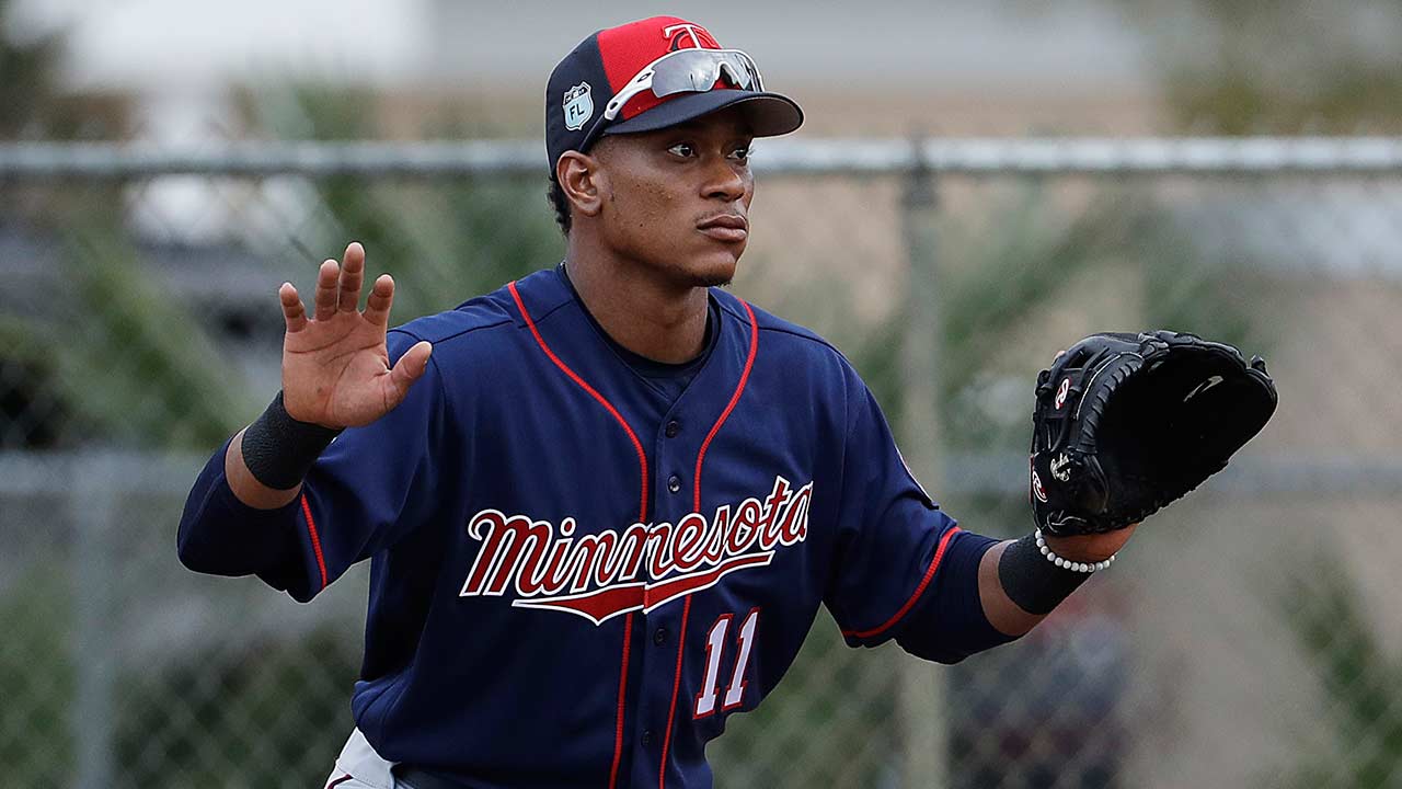 Jorge Polanco con su oportunidad en el campo corto de los Mellizos