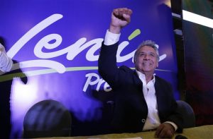 Ecuador: Lenin Moreno encabeza cifras oficiales 