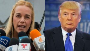 Lilian Tintori le pidió a Donald Trump 