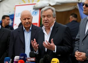 El secretario general de la ONU pide desde Irak 
