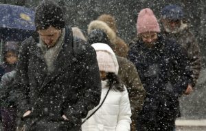 Pronostican tormenta de nieve en noreste de EEUU
