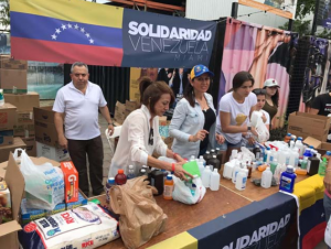 El día 22 de abril se realizó una exitosa jornada de recaudación de insumos en el Paseo de las Artes.