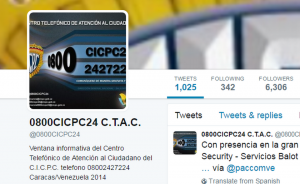 Policía venezolana usa Twitter para buscar manifestantes “violentos”