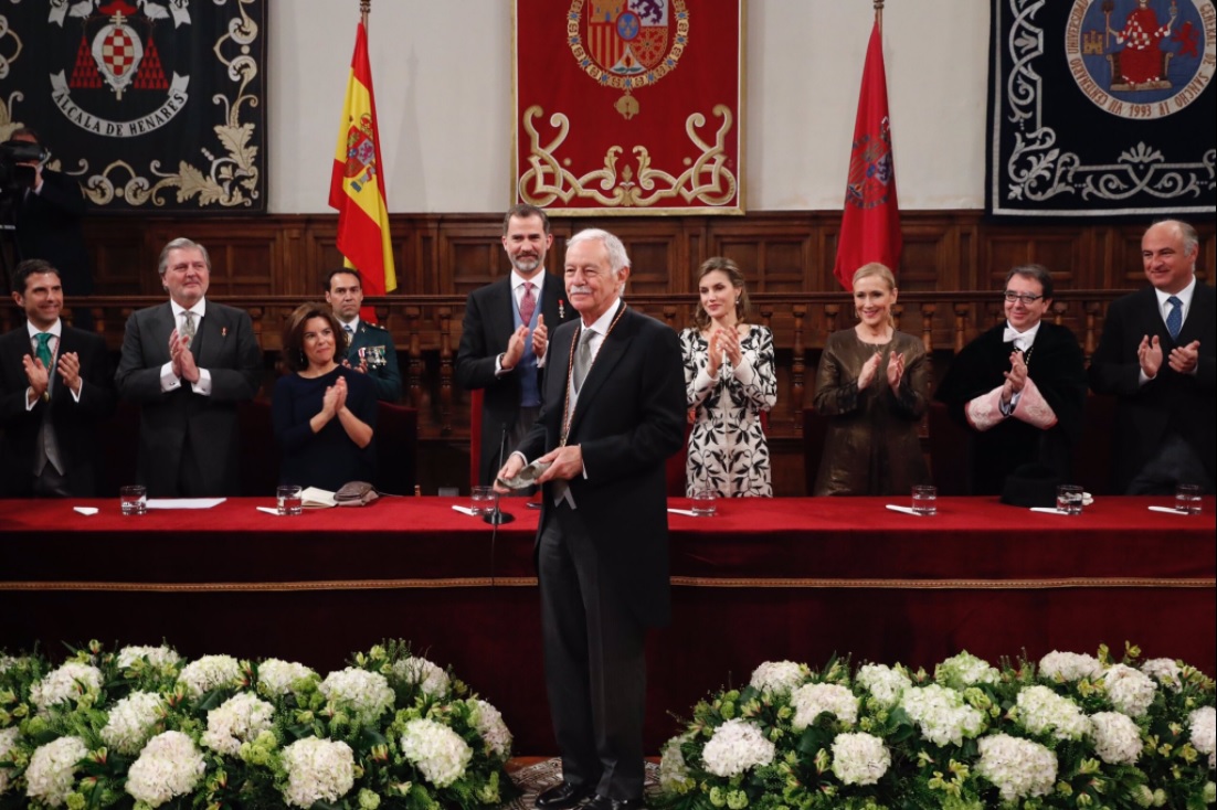 El escritor Eduardo Mendoza recibe el Premio Miguel de Cervantes