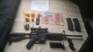DNCD ocupa armas de fuego y más de 5,000 porciones de drogas en operativos 